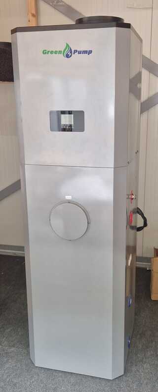 All-in One Warmtepomp 4,5 KW + 200L buffervat, Greenpump, Grijs